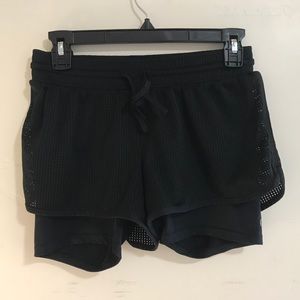 Champion shorts with spandex